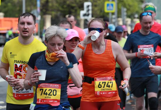 Russia Moscow Half Marathon