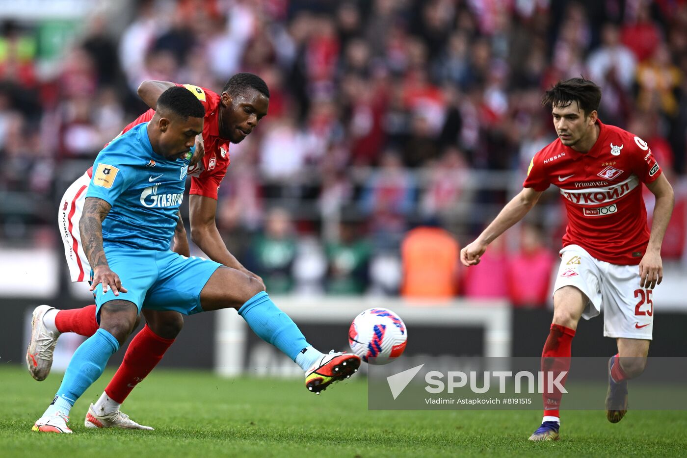 Russia Soccer Premier-League Spartak - Zenit