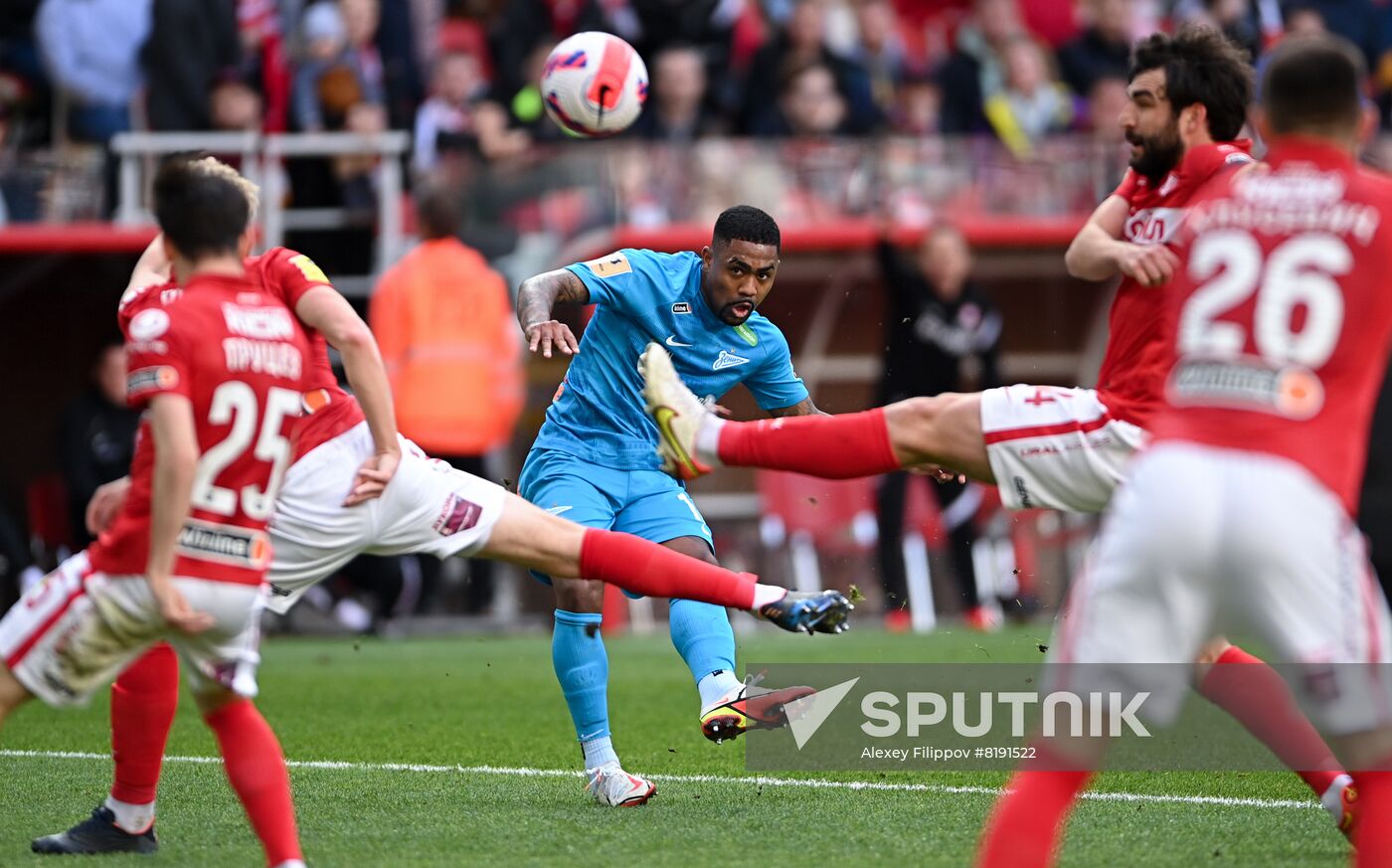 Russia Soccer Premier-League Spartak - Zenit