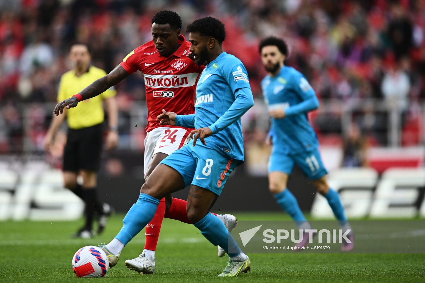 Russia Soccer Premier-League Spartak - Zenit