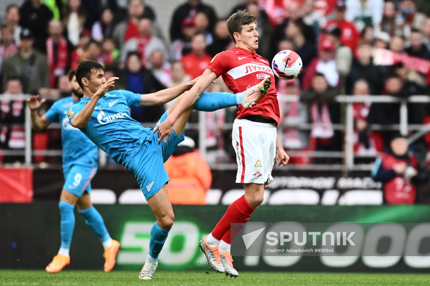 Russia Soccer Premier-League Spartak - Zenit