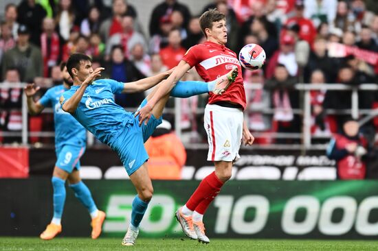 Russia Soccer Premier-League Spartak - Zenit