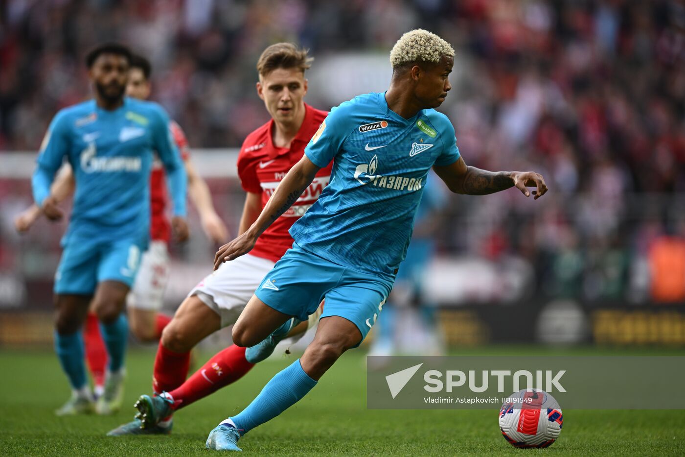 Russia Soccer Premier-League Spartak - Zenit