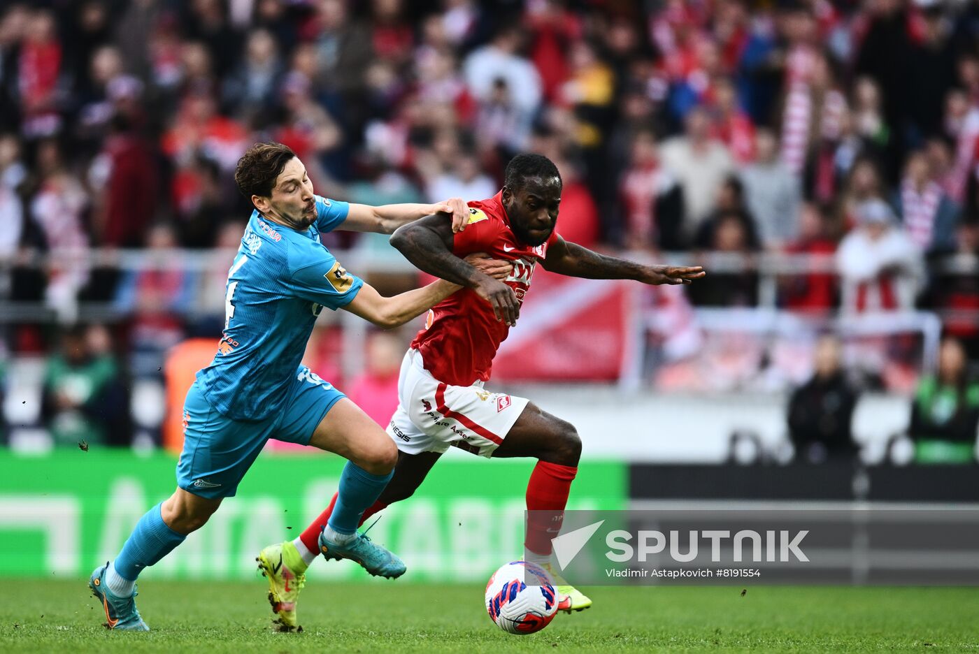 Russia Soccer Premier-League Spartak - Zenit