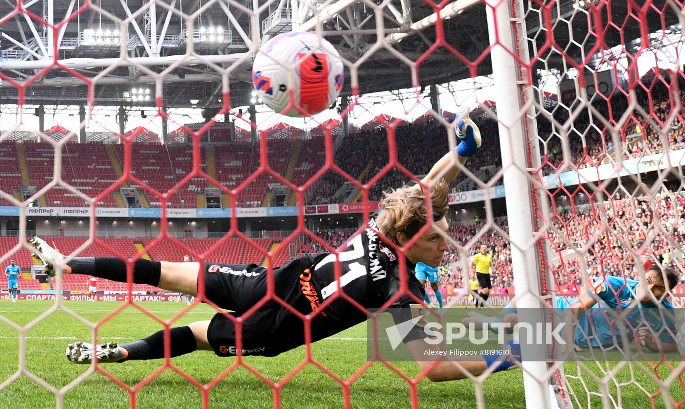 Russia Soccer Premier-League Spartak - Zenit