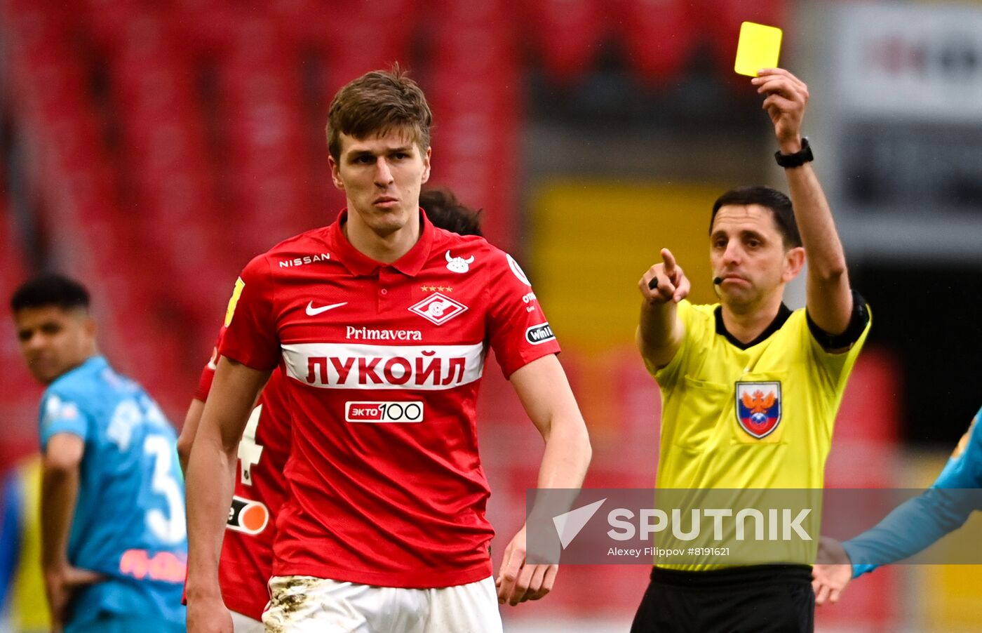 Russia Soccer Premier-League Spartak - Zenit