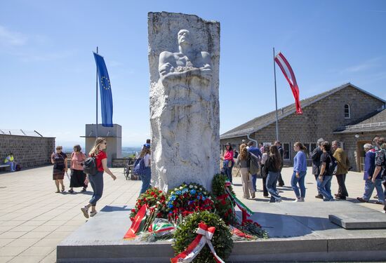 Austria WWII Concentration Camp Liberation Anniversary