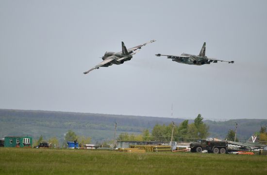 Ukraine Russia Military Operation Assault Aviation