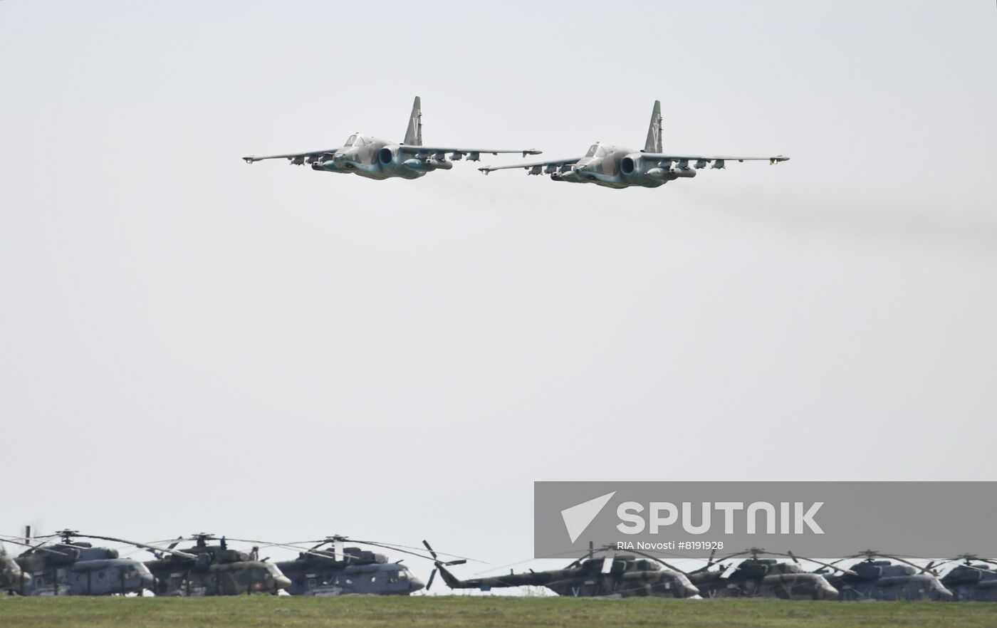 Ukraine Russia Military Operation Assault Aviation