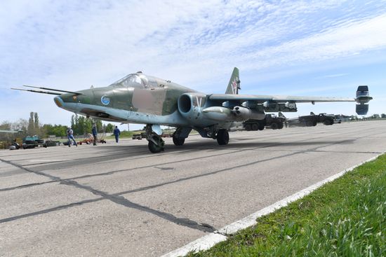 Ukraine Russia Military Operation Assault Aviation