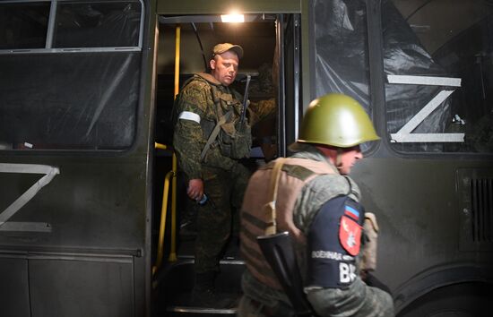 DPR Russia Ukraine Military Operation Wounded Troops Evacuation