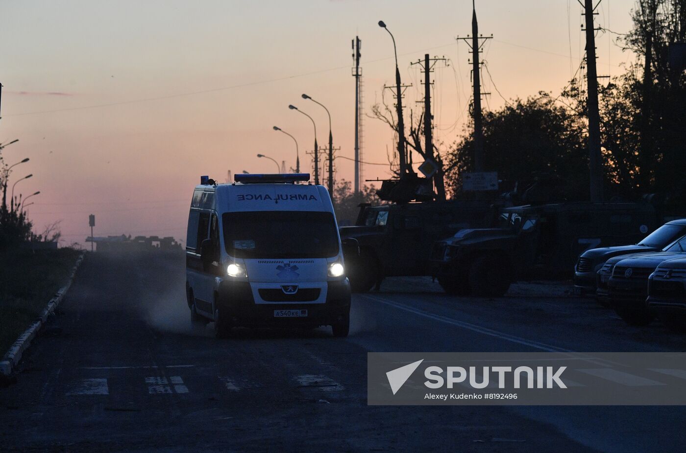 DPR Russia Ukraine Military Operation Wounded Troops Evacuation