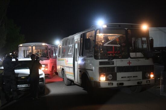 DPR Russia Ukraine Military Operation Wounded Troops Evacuation