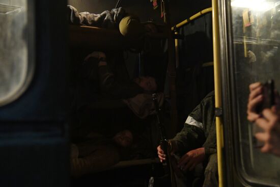 DPR Russia Ukraine Military Operation Wounded Troops Evacuation