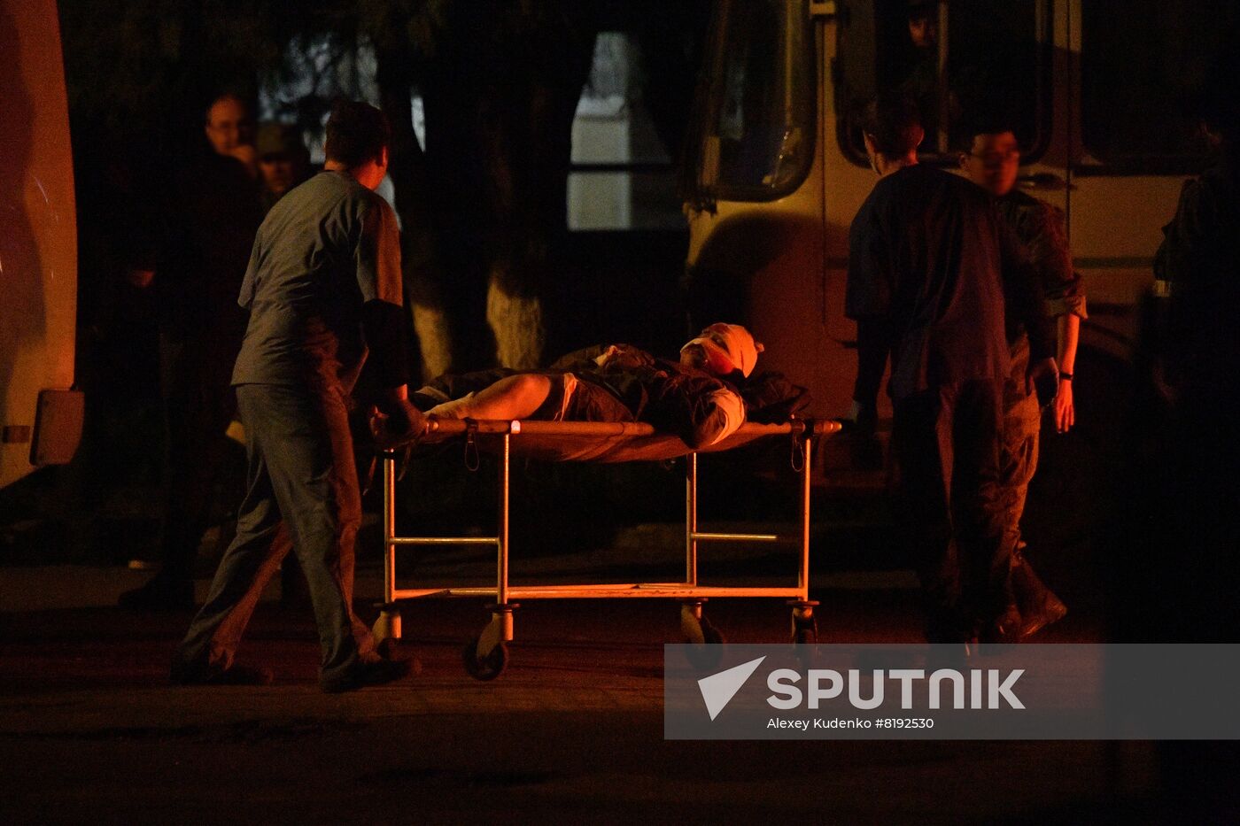 DPR Russia Ukraine Military Operation Wounded Troops Evacuation