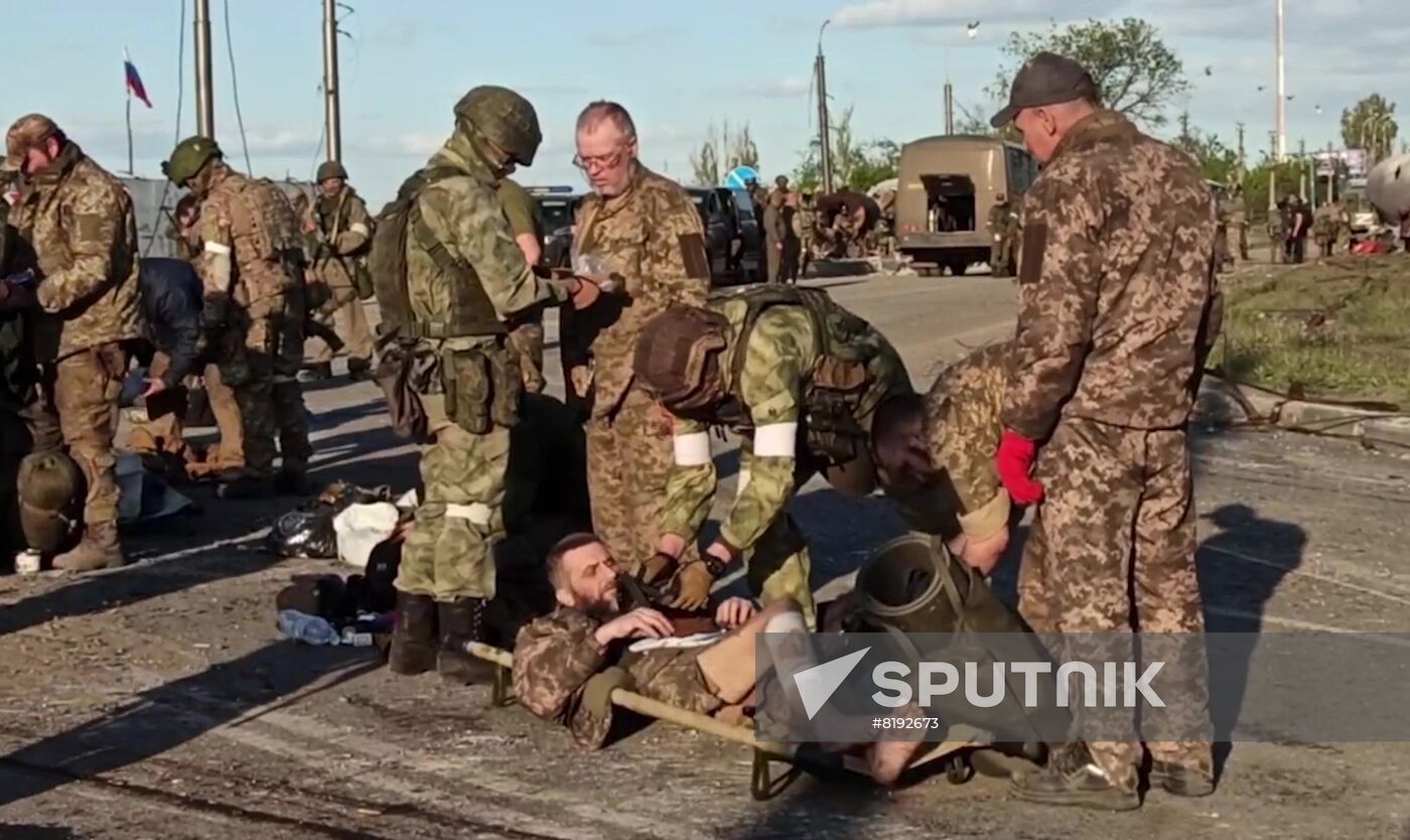 DPR Russia Ukraine Military Operation Surrendered Soldiers