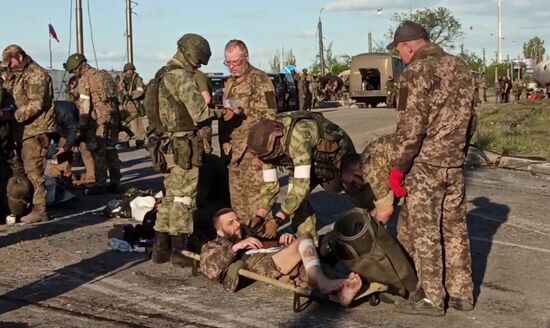 DPR Russia Ukraine Military Operation Surrendered Soldiers