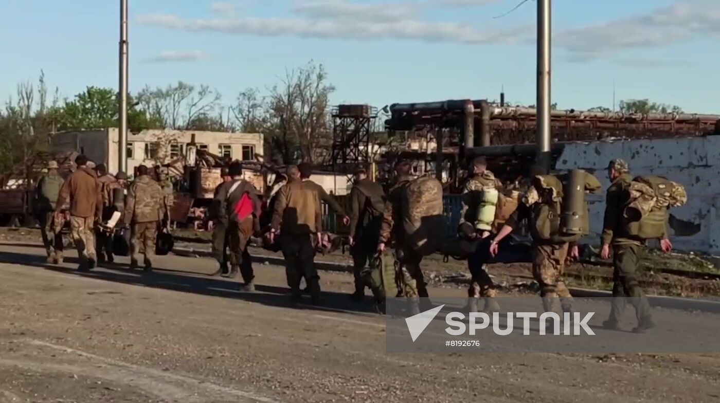 DPR Russia Ukraine Military Operation Surrendered Soldiers