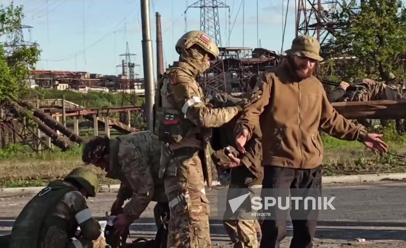 DPR Russia Ukraine Military Operation Surrendered Soldiers