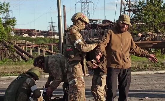 DPR Russia Ukraine Military Operation Surrendered Soldiers