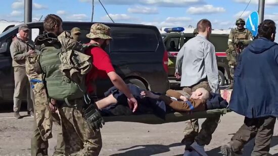 DPR Russia Ukraine Military Operation Surrendered Soldiers