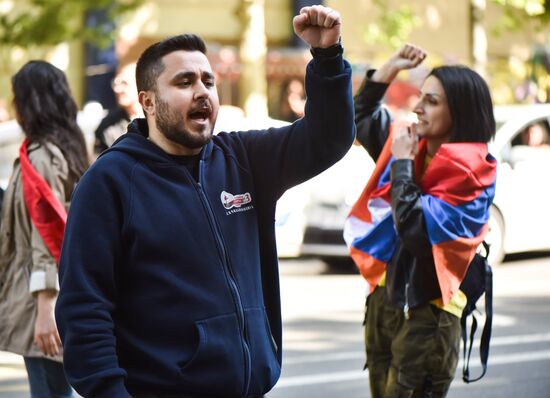 Armenia Opposition Protests