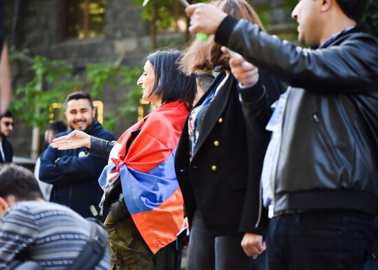 Armenia Opposition Protests