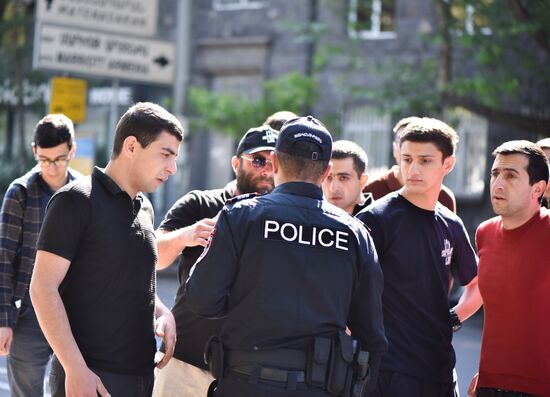 Armenia Opposition Protests