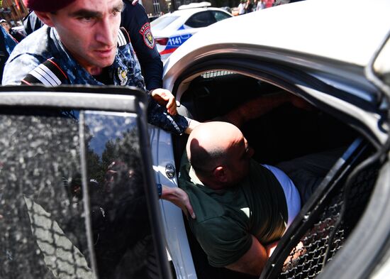 Armenia Opposition Protests