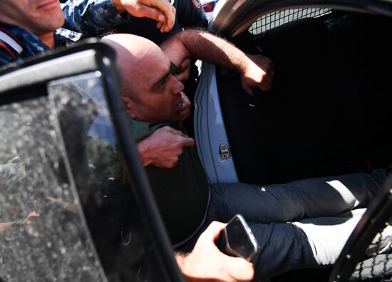 Armenia Opposition Protests