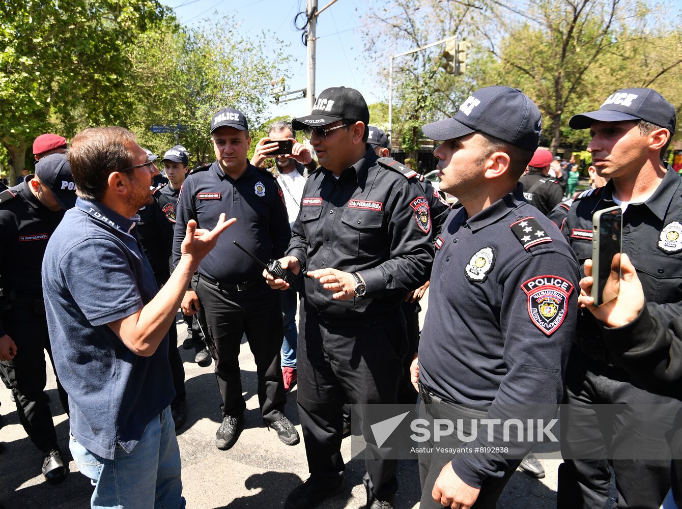 Armenia Opposition Protests