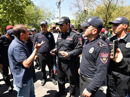 Armenia Opposition Protests