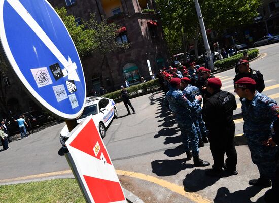 Armenia Opposition Protests