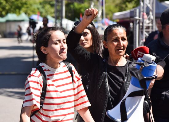 Armenia Opposition Protests