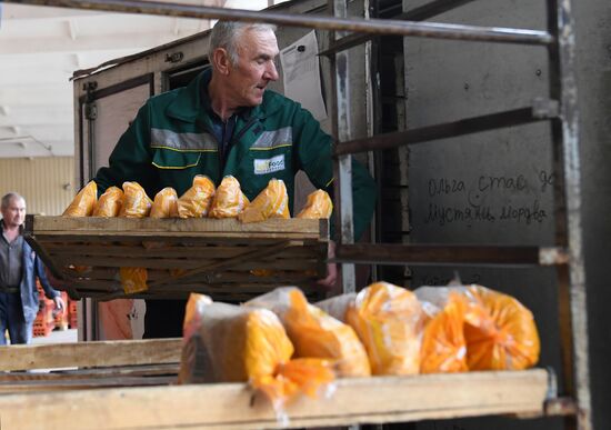 Ukraine Russia Military Operation Bread Factory