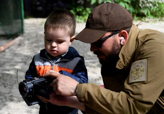 Ukraine Russia Military Operation Kindergarten