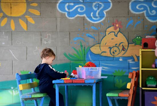 Ukraine Russia Military Operation Kindergarten