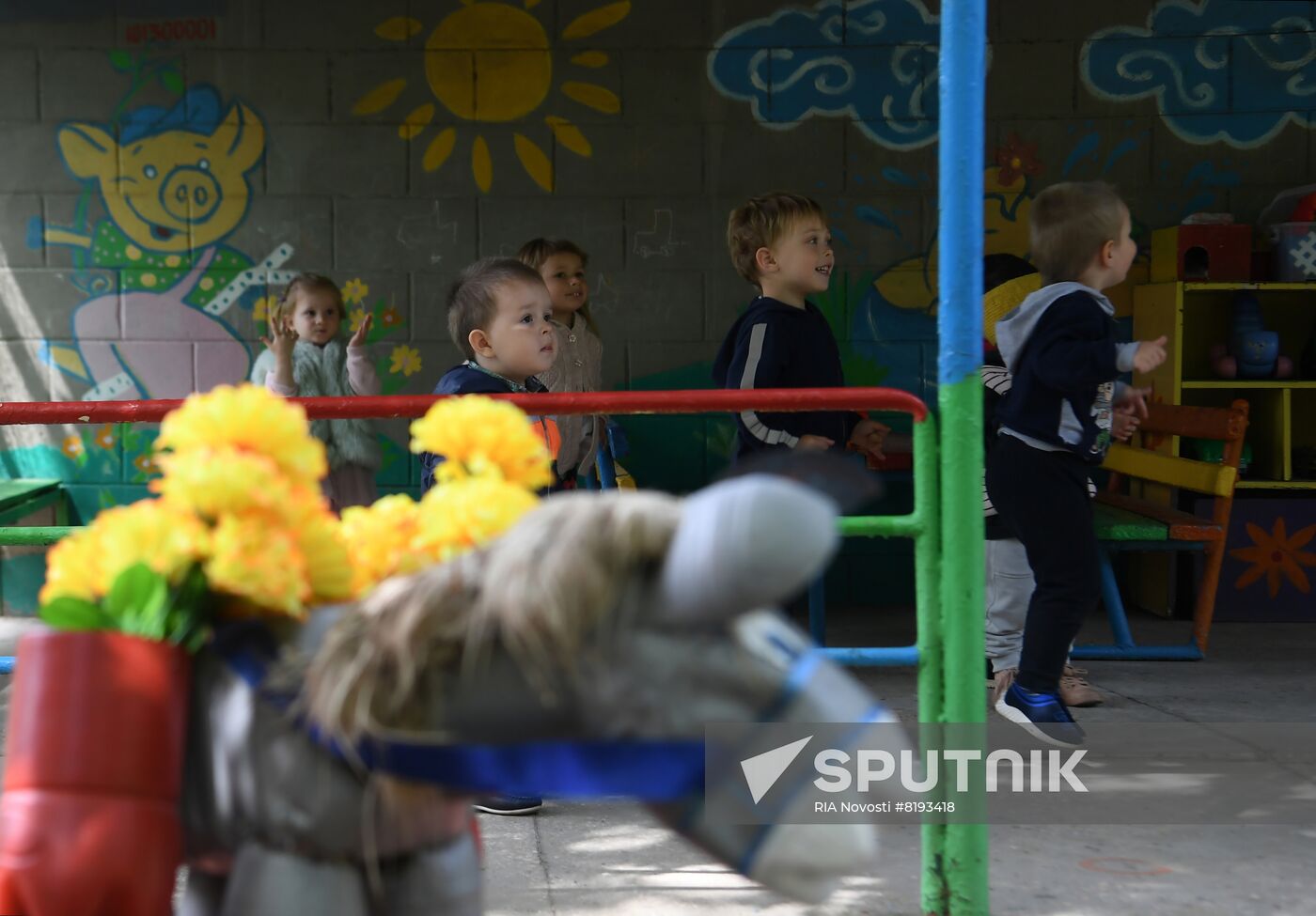 Ukraine Russia Military Operation Kindergarten