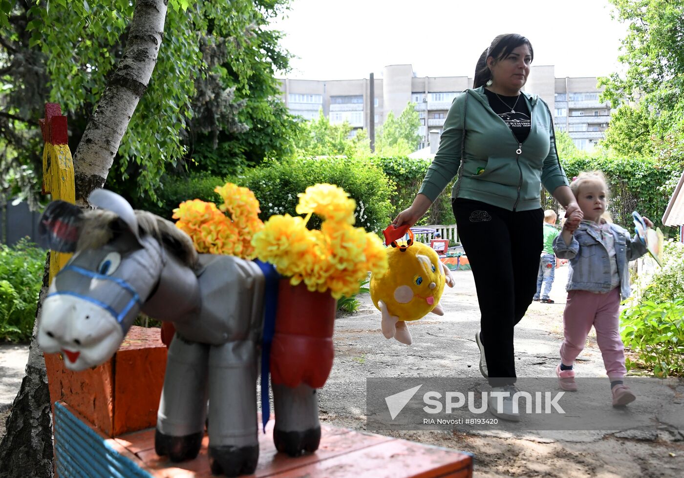 Ukraine Russia Military Operation Kindergarten