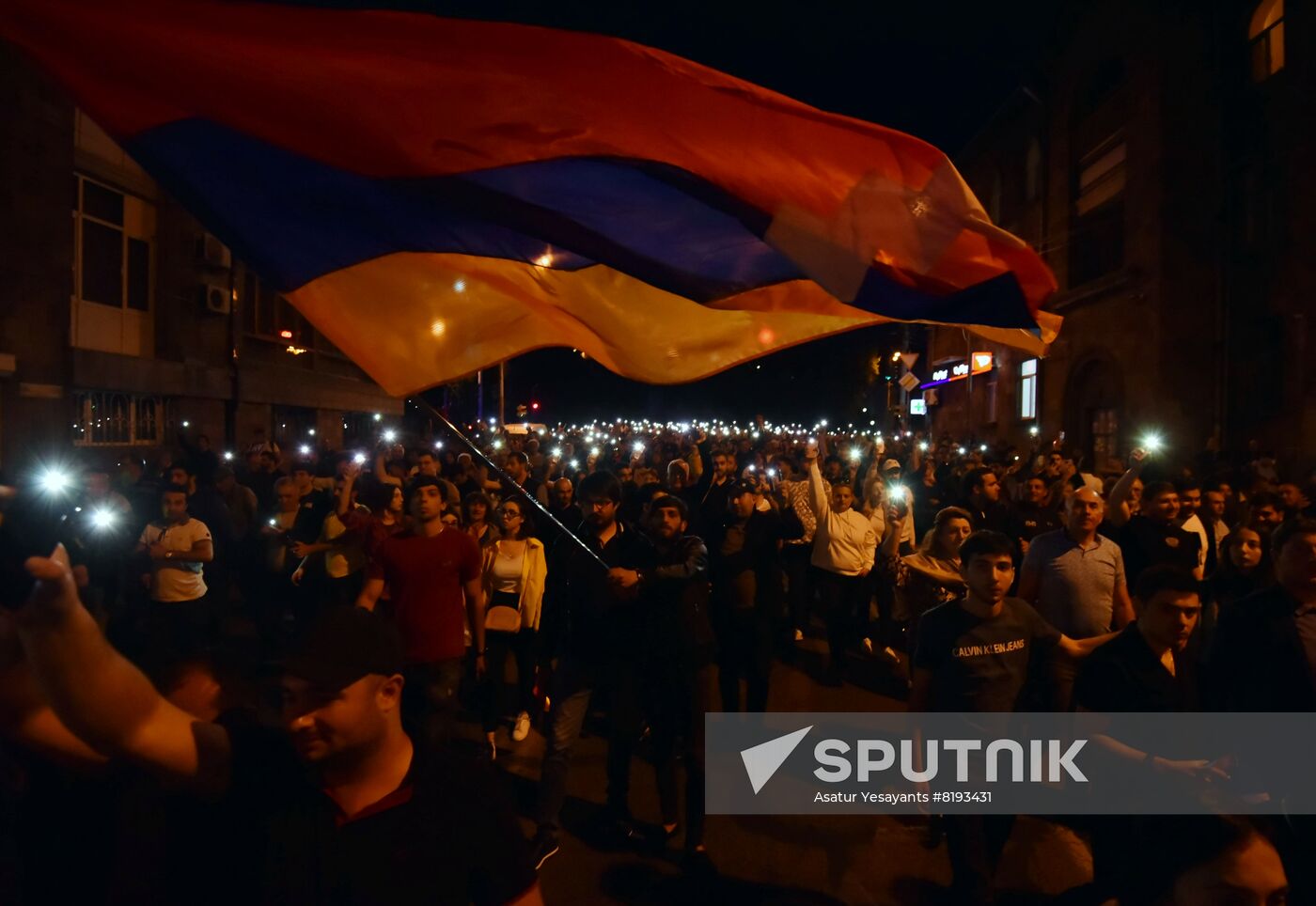 Armenia Opposition Protests