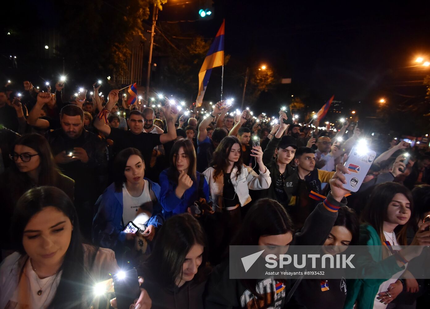 Armenia Opposition Protests