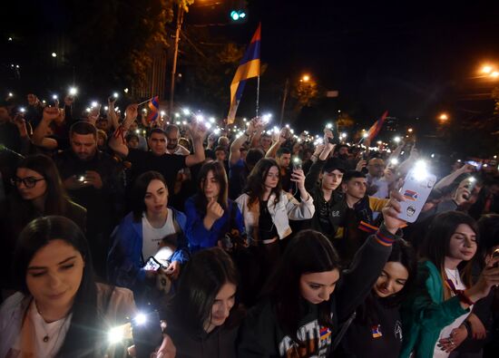 Armenia Opposition Protests