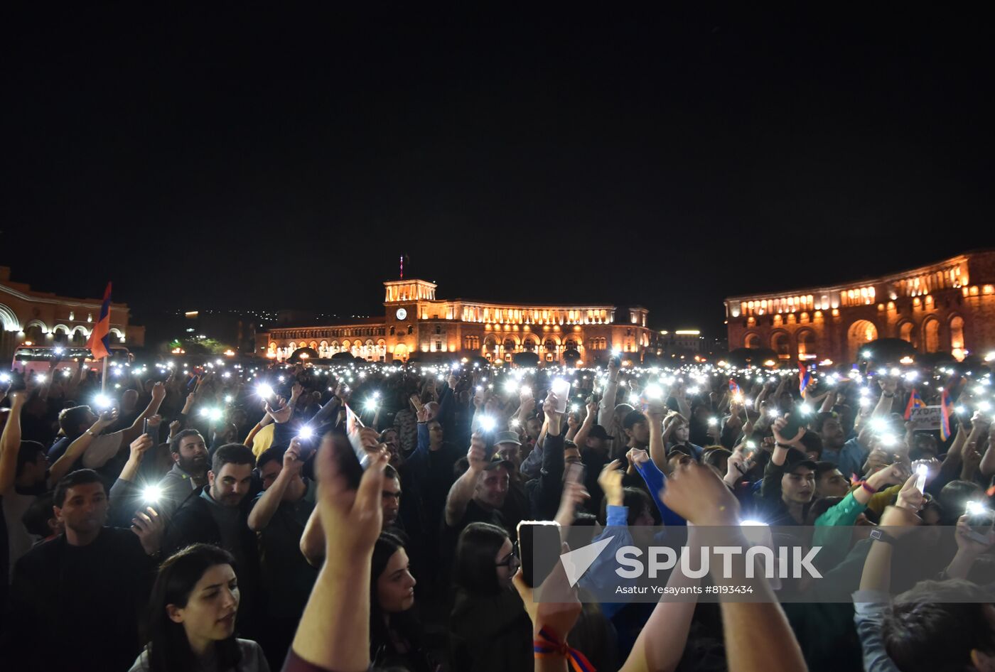 Armenia Opposition Protests