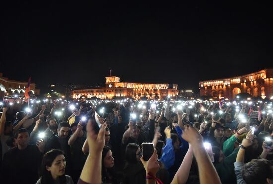 Armenia Opposition Protests