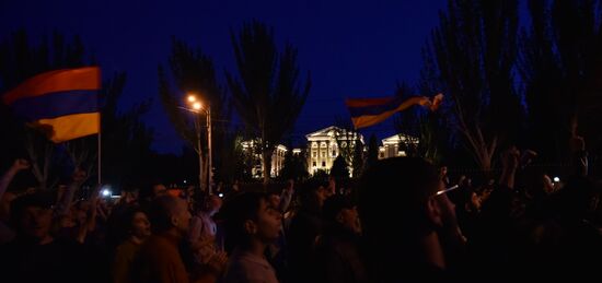 Armenia Opposition Protests