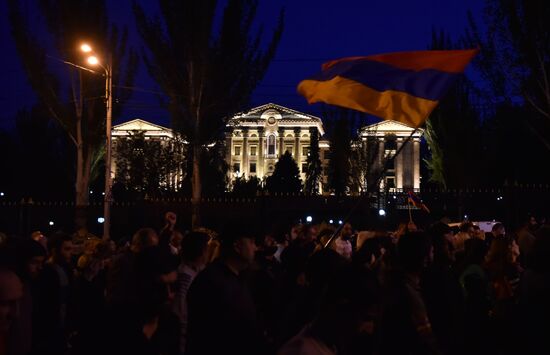 Armenia Opposition Protests