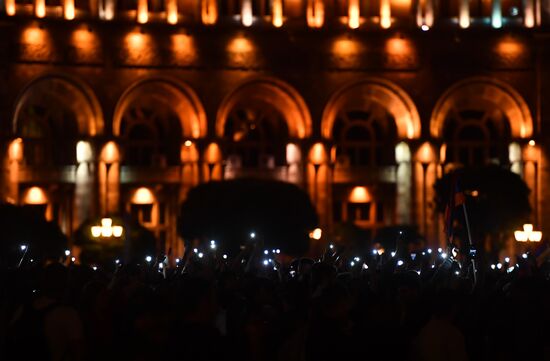 Armenia Opposition Protests