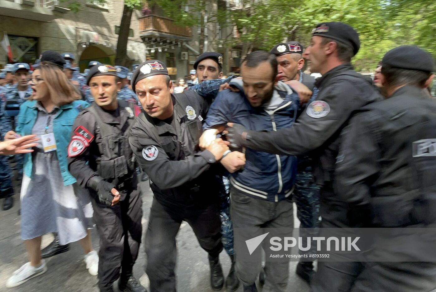 Armenia Opposition Protests