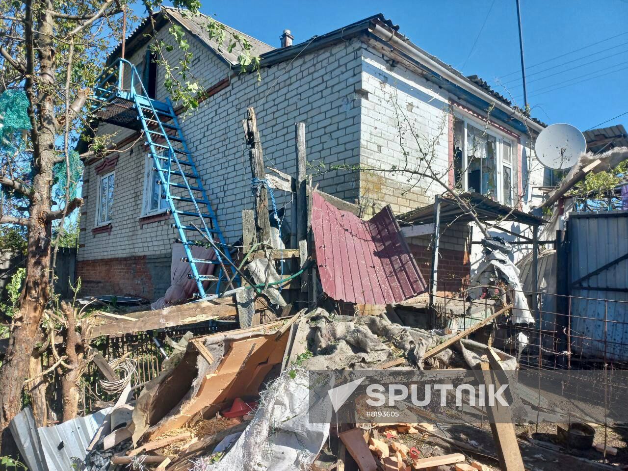 Russia Ukraine Military Operation Shelling