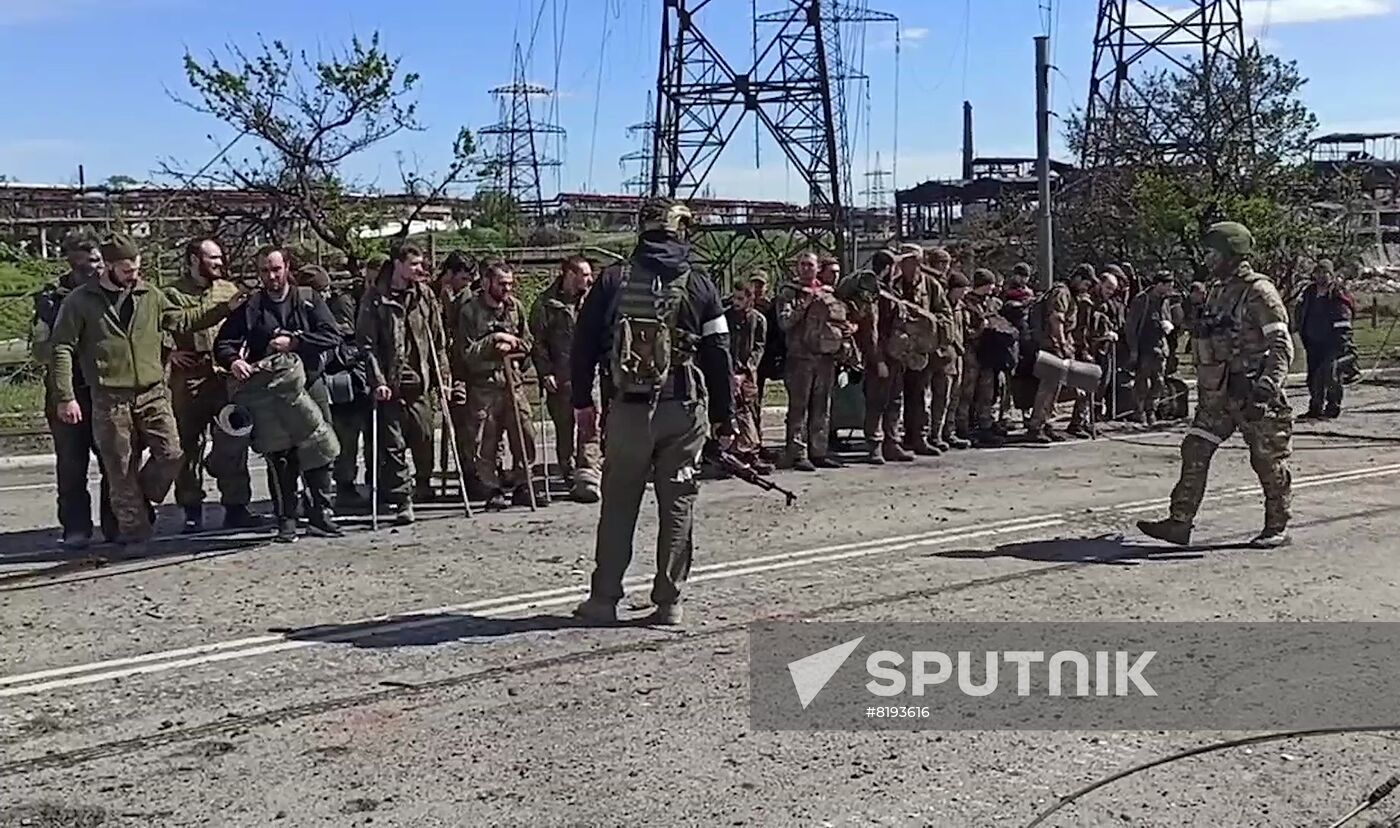 DPR Russia Ukraine Military Operation Surrendered Soldiers